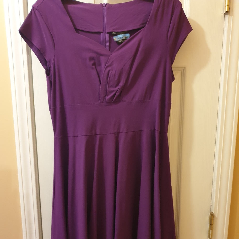 Women's A Line Swing Midi Dress